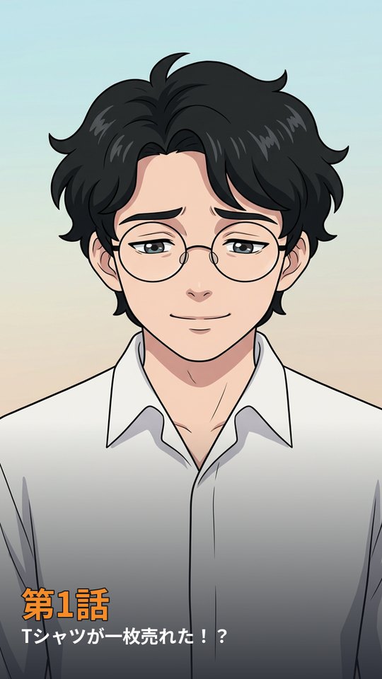 第1話 Tシャツが一枚売れた！？