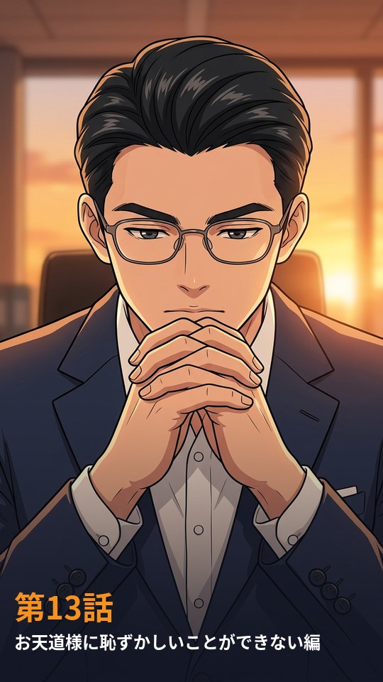 第13話 お天道様に恥ずかしいことができない編